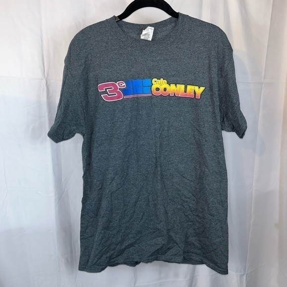 Cale Conley Shirt Short Sleeve Racing Car Crewneck Pull Over Top West Virginia - Picture 3 of 10